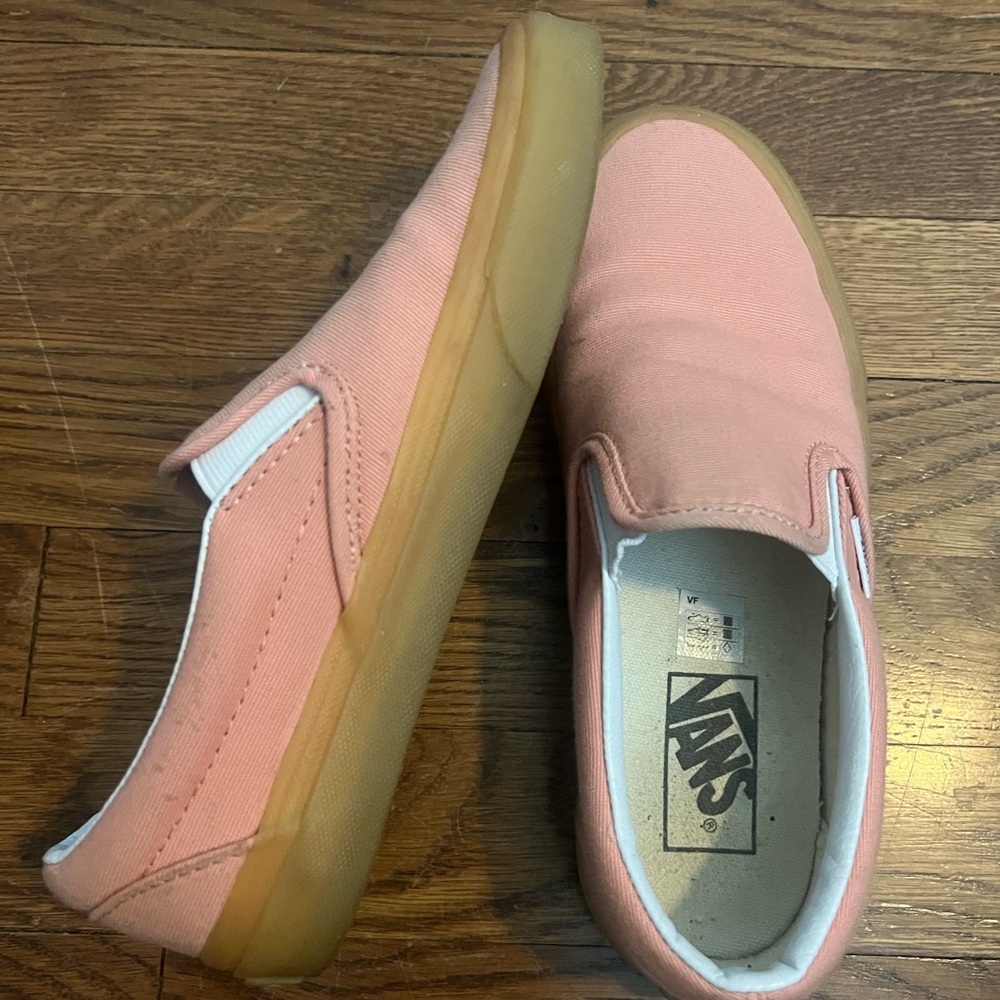 Pink Vans Gum Bottom